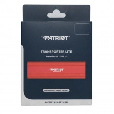 Портативний SSD Patriot Transporter Lite 1TB Red Type-C