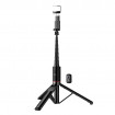 Штатив HOCO K34 Spring live broadcast holder with fill light Black (6942007675246)