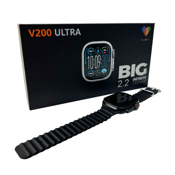 Смарт-годинник BIG V200 Ultra IP65 Black