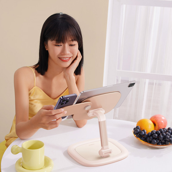 Тримач Baseus Shell Tablet/Phone 2-in-1 Stand - Floating Gloss (B10451501411-00)