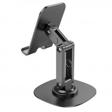 Тримач для телефона HOCO HD6 Winner dual-axis rotating desktop stand Black (6942007602372)