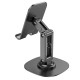 Тримач для телефона HOCO HD6 Winner dual-axis rotating desktop stand Black (6942007602372)