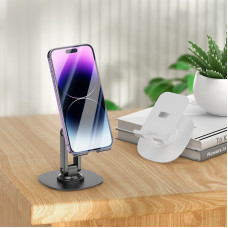 Тримач для телефона HOCO HD6 Winner dual-axis rotating desktop stand Black (6942007602372)