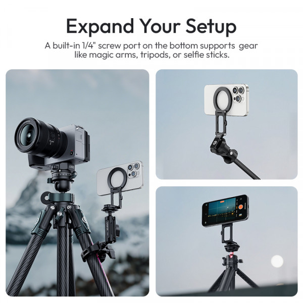 Тримач для телефону Ulanzi MA50 Uka Magnetic Phone Holder Black (M039)