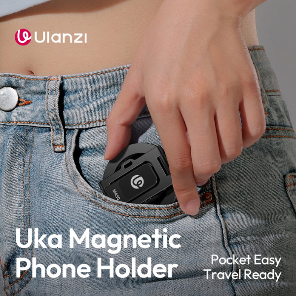 Тримач для телефону Ulanzi MA50 Uka Magnetic Phone Holder Black (M039)