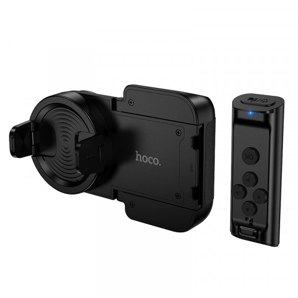 Тримач телефона HOCO K33 Oleada multi-function recording tool Black (6942007671415)