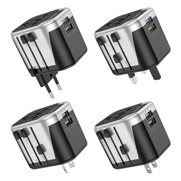 УЗП HOCO AC5 Level dual port universal conversion charger Чорний