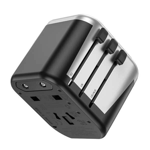 УЗП HOCO AC5 Level dual port universal conversion charger Чорний