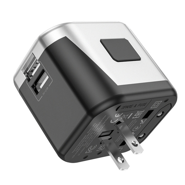 УЗП HOCO AC5 Level dual port universal conversion charger Чорний