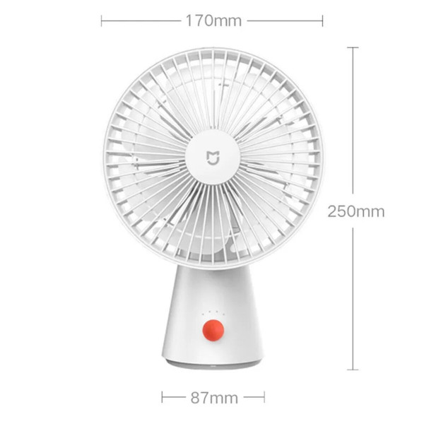Вентилятор портативний Xiaomi MiJia Desktop Mobile Fan