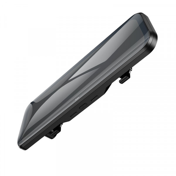 Відеореєстратор HOCO DV16 9.66-inch streaming media driving recorder(dual-channel with rear camera) Black (6942007664219)