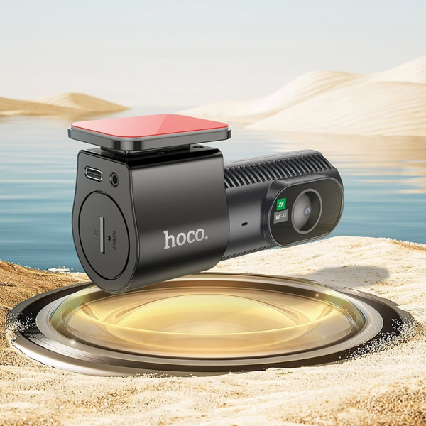 Відеореєстратор HOCO DV7 2K display hidden driving recorder Black