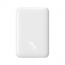 Зовнійшній акумулятор Baseus Magnetic Mini Wireless Fast Charge Power Bank 10000mAh 20W Білий
