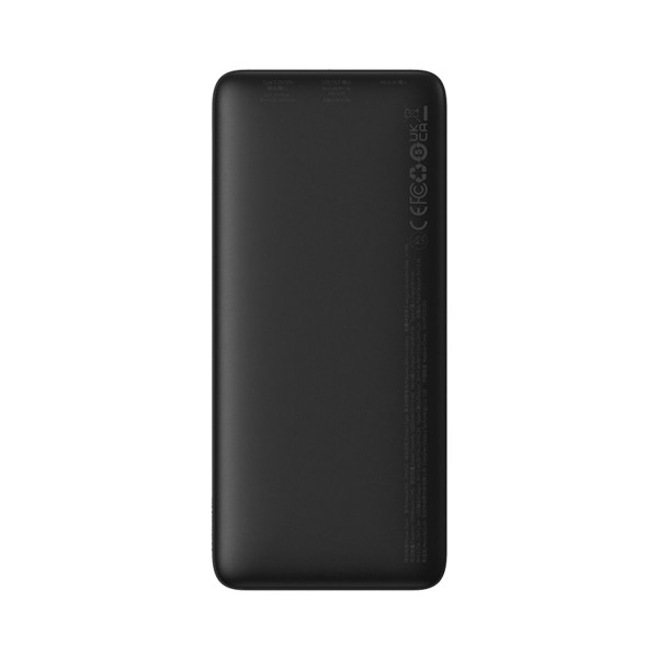 Зовнішній акумулятор Baseus Airpow Fast Charge Power Bank 10000mAh 20W Black