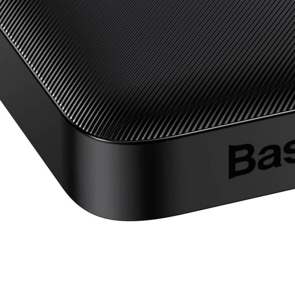 Зовнішній акумулятор Baseus Bipow Digital Display Fast Charge Power Bank 10000mAh 20W Чорний