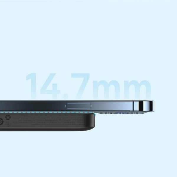 Зовнішній акумулятор Baseus Magnetic Wireless Charging Power bank 6000mAh 20W With Cable Black