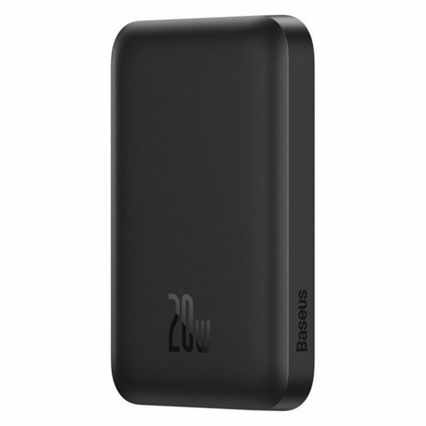 Зовнішній акумулятор Baseus Magnetic Wireless Charging Power bank 6000mAh 20W With Cable Black