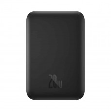 Зовнішній акумулятор Baseus Magnetic Wireless Charging Power bank 6000mAh 20W With Cable Чорний