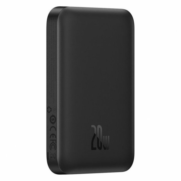 Зовнішній акумулятор Baseus Magnetic Wireless Charging Power bank 6000mAh 20W With Cable Black