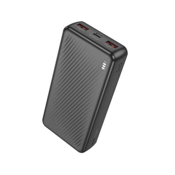 Зовнішній акумулятор BOROFONE BJ56A Graceful 22.5W+PD20W fully compatible power bank (20000mAh) Чорний