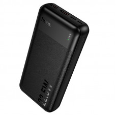 Зовнішній акумулятор HOCO J159A Essence 22.5W+PD20W fully compatible power bank(20000mAh) Black (6942007673587)