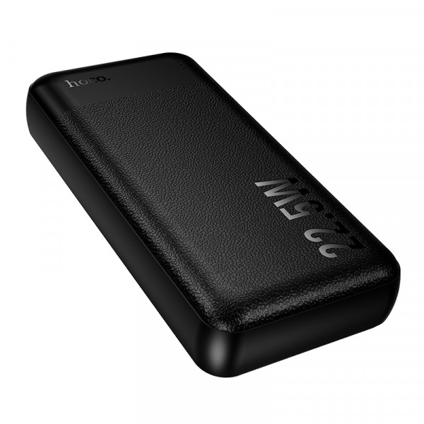 Зовнішній акумулятор HOCO J159A Essence 22.5W+PD20W fully compatible power bank(20000mAh) Black (6942007673587)