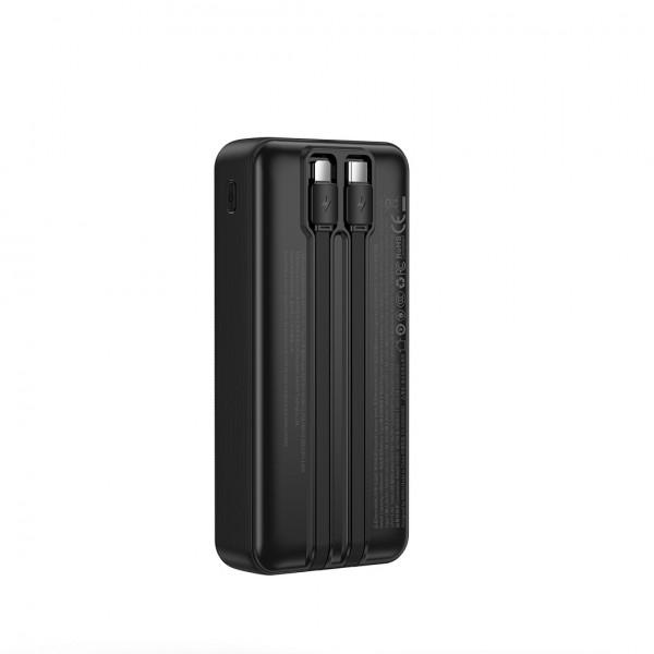 Зовнішній акумулятор WIWU Essen power bank 22.5W 20000mAh Wi-P082 (3C) Black (6977703658606)