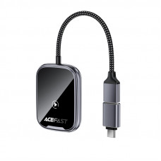 Адаптер ACEFAST QC1 CarPlay wireless adapter for car Metal Gray (6974316285793)
