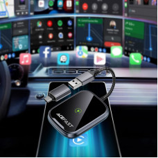 Адаптер ACEFAST QC1 CarPlay wireless adapter for car Metal Gray (6974316285793)