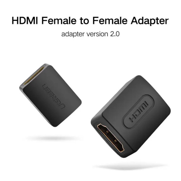 Адаптер UGREEN HDMI Female to Female Adapter (Чорний)(UGR-20107)