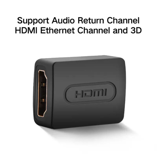 Адаптер UGREEN HDMI Female to Female Adapter (Чорний)(UGR-20107)