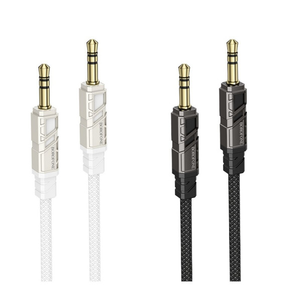 Аудіокабель BOROFONE BL22 Dignity audio cable AUX Black