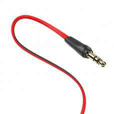 Аудіокабель BOROFONE BL6 AUX audio cable 1m Red