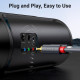 Аудіокабель UGREEN AV104, 2RCA Male to 2RCA Male, ABS, 5m Black (UGR-10520)
