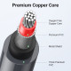 Аудіокабель UGREEN AV104, 2RCA Male to 2RCA Male, ABS, 5m Black (UGR-10520)