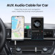 Аудіокабель UGREEN AV119 3.5mm Male to 3.5mm Male Cable 1m Black (UGR-10733)