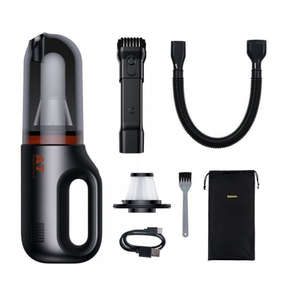 Автомобільний пилосос Baseus A7 Car Vacuum Cleane Dark Gray
