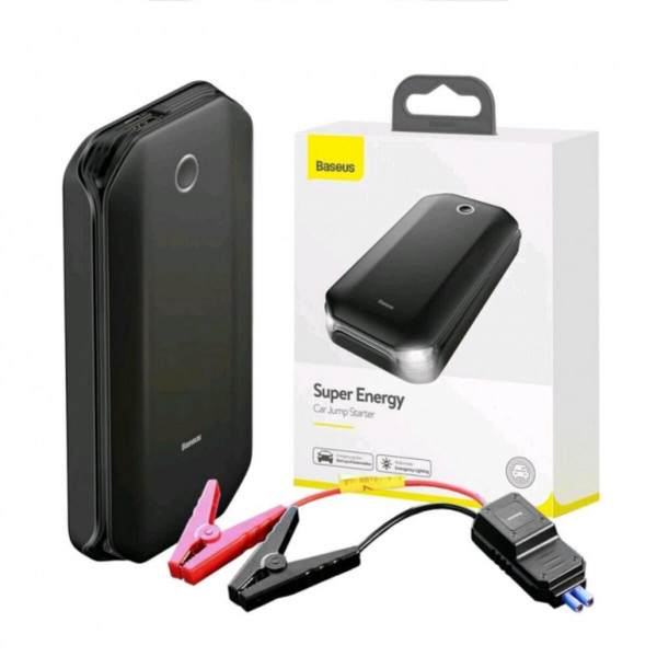 Автомобільний пуско-зарядний пристрій Baseus Super Energy Car Jump Starter Black