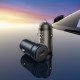 Автомобільний зарядний пристрій BOROFONE BZ32 Fresh single port PD30W car charger Black (6941991118517)