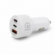 Автомобільний зарядний пристрій WUW-C244 USB20W+PD20W+PD15W White (C244W)
