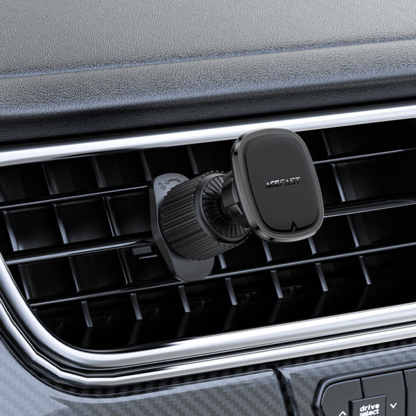 Автотримач для телефона ACEFAST D34 air outlet magnetic car holder Чорний