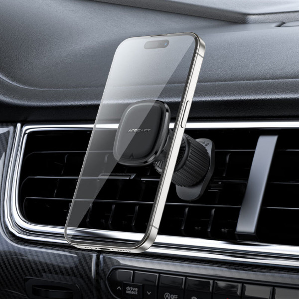Автотримач для телефона ACEFAST D34 air outlet magnetic car holder Чорний