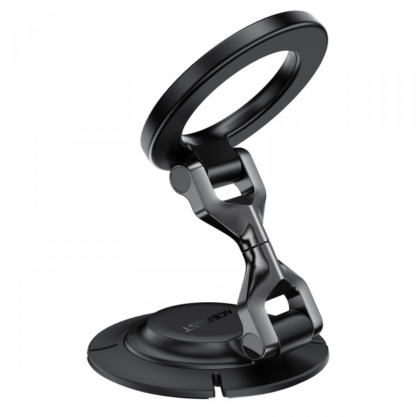 Автотримач для телефона ACEFAST D64 magnetic folding car holder, Black (6974316286332)