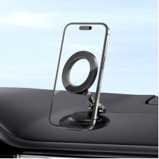 Автотримач для телефона ACEFAST D64 magnetic folding car holder, Black (6974316286332)