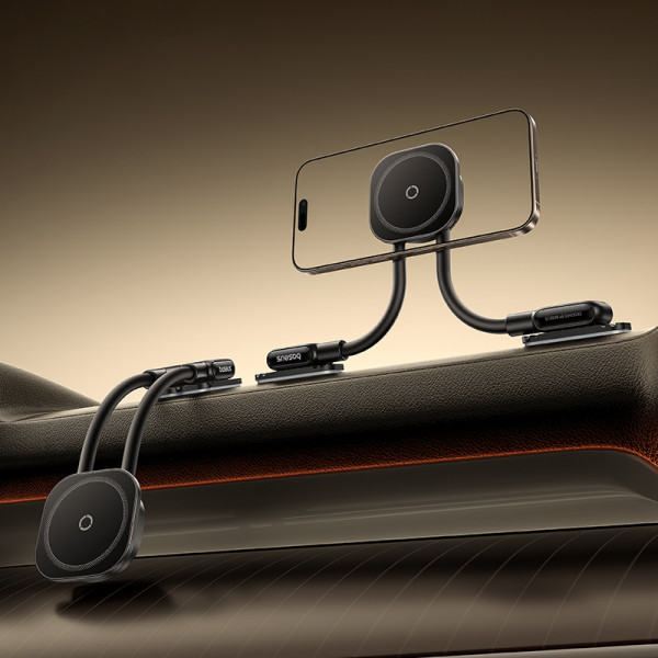 Автотримач для телефона Baseus PrimeTrip C03s Magnetic Car Mount (Stick-on Type, Cosmic Black) (C0013701)