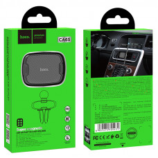 Автотримач для телефона HOCO CA65 Sagittarius series air outlet magnetic car holder Чорний