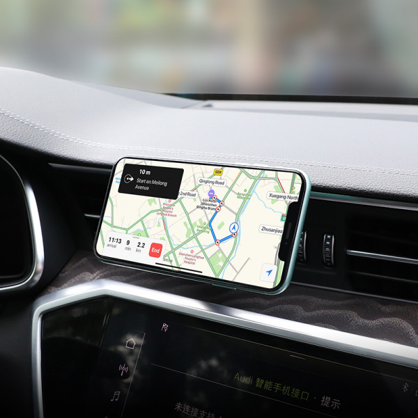 Автотримач для телефона HOCO CA65 Sagittarius series air outlet magnetic car holder Чорний