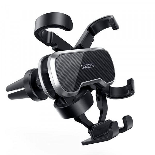 Автотримач для телефона UGREEN LP228 Gravity Drive Air Vent Car Mount Phone Holder Black
