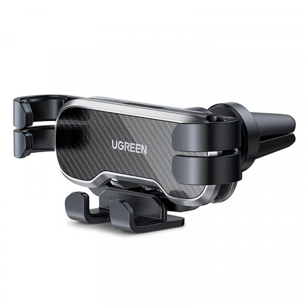 Автотримач для телефона UGREEN LP228 Gravity Drive Air Vent Car Mount Phone Holder Black