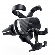 Автотримач для телефона UGREEN LP228 Gravity Drive Air Vent Car Mount Phone Holder Black